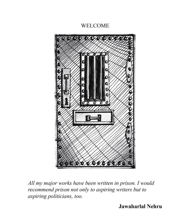Welcome Illustration from the book Penitentiary Tales, by EA Leutkemeyer